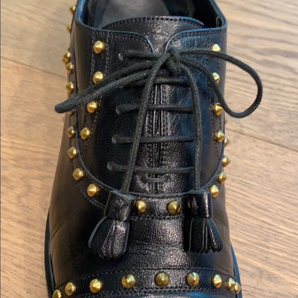 🔹Gucci Studded Leather Oxford - Picture 4 of 9